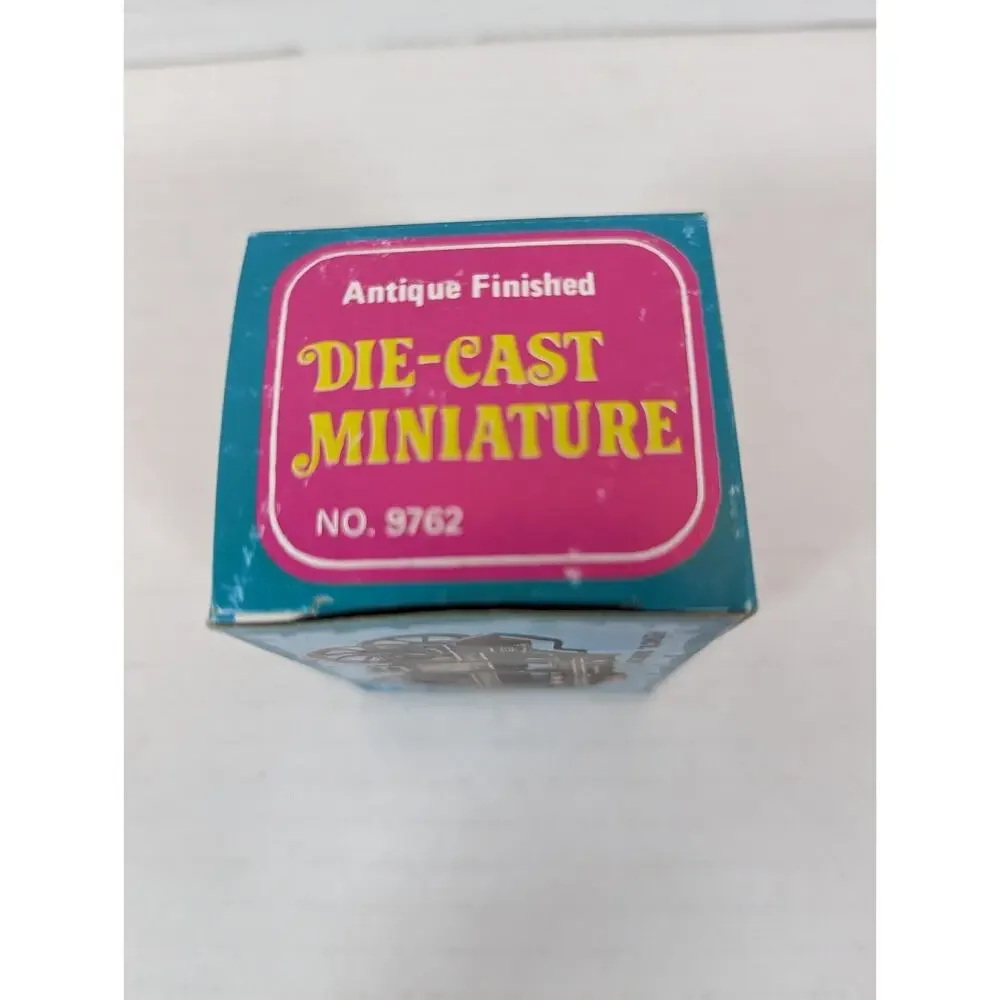 VTG Die Cast Western Miniature STAGECOACH PENCIL SHARPENER In Original Box NIB